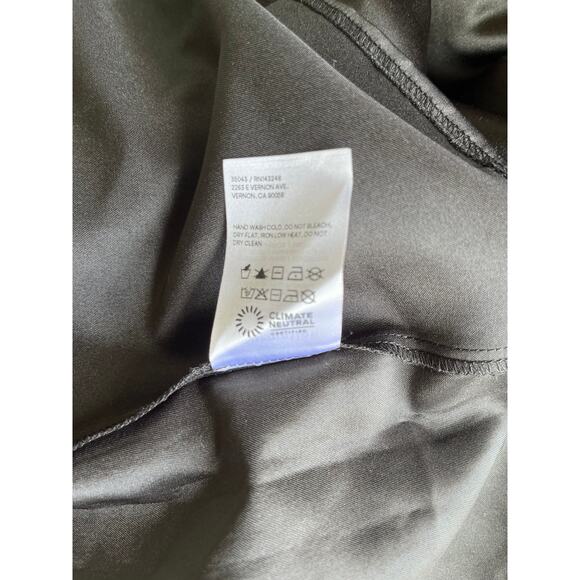 NEW Reformation Willy Maxi Dress White and Black Size 8 - Picture 7 of 7